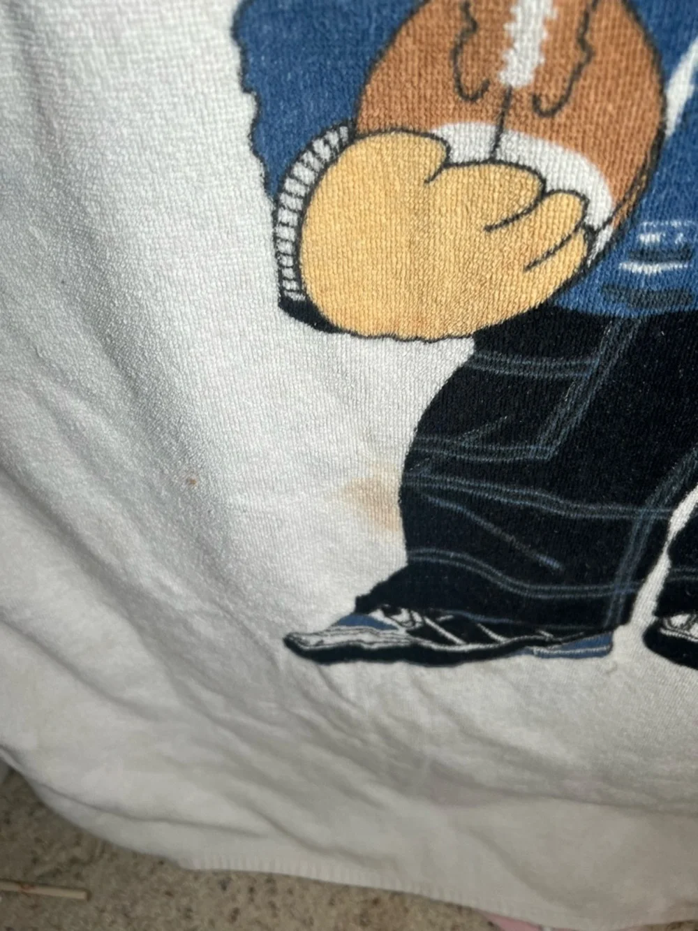 Vintage Ralph Lauren‎ Sport Teddy Bear Graphic Beach Towel
